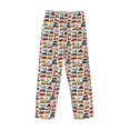 thumbnail image 3 of Vsdgher Transport Print Mens Pajama Pants Sleep & Lounge Pants, PJ Bottoms With elastic waistb and Pockets, 3 of 5