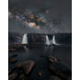 thumbnail image 2 of Chander, Vikas 15x18 White Modern Wood Framed Museum Art Print Titled - Athirapally, 2 of 4