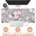 thumbnail image 4 of Mouse Pad Large Watercolor Rose Non-Slip Gaming Desk Mat with Stitched Edge Laptop Keyboard Desk Pad for Work Home Gaming (35.4 x 15.7 Inches), 4 of 6