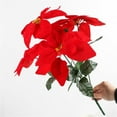 thumbnail image 6 of Valentine Christmas Simulation Bouquet Flannelette False Flower Home Decoration, 6 of 7