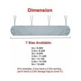 thumbnail image 2 of Sac de Protection pour Auvent, Housse de Rangement Grise 5m pour Auvent Manuel Rétractable Imperméable et Anti-Poussière pour Terrasse, 2 of 5
