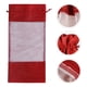 thumbnail image 5 of 4 bolsas para botellas de vino con ventana y cordón, bolsas de regalo para champán, bolsas de arpillera para vino, 5 of 7