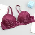 thumbnail image 4 of Women's Plus Size Sheer Mesh Lace Bra 34D-44E, 4 of 6