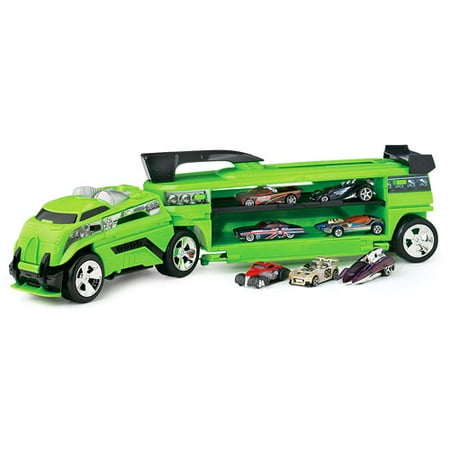 Hot Wheels Super Transporter With Bonus Vehicles