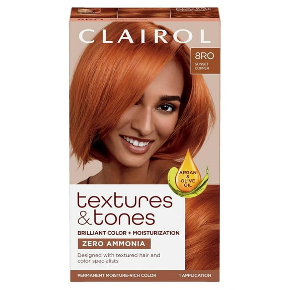 Clairol Text & Tone Kit #8Ro Sunset Copper (Pack of 3)