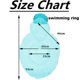 thumbnail image 2 of Children's inflatable pool swimming ring beach transparent duck pool toys swimming water party decorations - green, 2 of 4