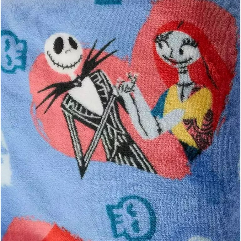 Big One Oversized Plush Nightmare Before Christmas Valentine Throw