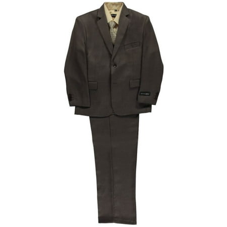 Kids World Big Boys' Husky "Burnham" 5-Piece Suit (Sizes 8H - 20H)
