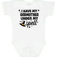 thumbnail image 3 of Inktastic I Have My Godmother Under My Spell with Cute Witch Hat Boys or Girls Baby Bodysuit, 3 of 5