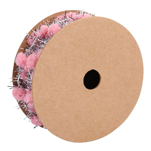 UPOUART Silver Decorative Ribbons for Christmas Tree and Wrapping 1Pack