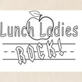 thumbnail image 2 of CafePress - Lunch Ladies Rock Tote Bag - Unisex Canvas Tote Bag, Beige, 1-Piece, 2 of 6
