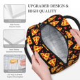 thumbnail image 3 of Disketp Cartoon Pizza Bolsa Térmica para Almuerzo, Lonchera con Abertura Amplia y Gran Capacidad, Organizador Reutilizable para Mujeres, Hombres y Adultos, 3 of 6