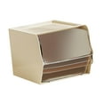 thumbnail image 4 of Lipstore Tea Packet Rack Space Saving Utility Desk Storage Organizer for Kitchen Milk white, 4 of 8