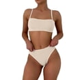 thumbnail image 2 of Blmnix Swimsuit for Women Tankini Swimsuits Two Piece Swimsuit Modest Swimsuits Swimwear White Boat Neck Tankinis Swimwear for Women,M, 2 of 6