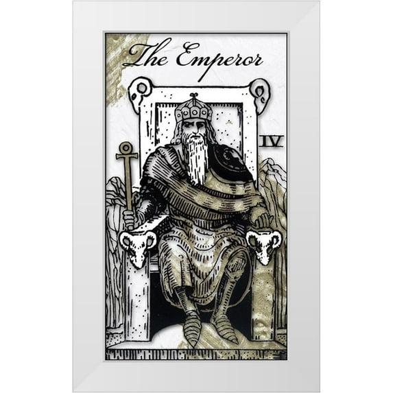 Sommers, Mindy 10x14 White Modern Wood Framed Museum Art Print Titled - The Emperor