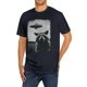 thumbnail image 1 of Men's Casual Cotton T-Shirt - Short Sleeve, Round Neck with Unique Raccoon & UFO Design - Perfect for Summer Outings & Sports, Casual Sporty Tee, Summer Gifts, 1 of 8