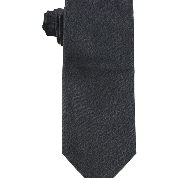 Perry Ellis Mens Solid Self-tied Necktie, Grey, One Size