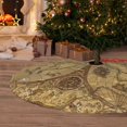 thumbnail image 6 of Sikiie World Map1 30-48 inches {designName} Print Christmas Tree Skirt Snowman Xmas Tree Skirt with Edge Christmas Decorations for Holiday Party48", 6 of 7