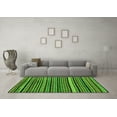 thumbnail image 3 of Ahgly Company Indoor Rectangle Abstract Green Modern Area Rugs, 5' x 7', 3 of 4