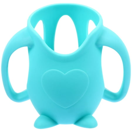 

1pc Baby Milk Bottle Silicone Protective Case Bottle Protector Bottle Sleeve