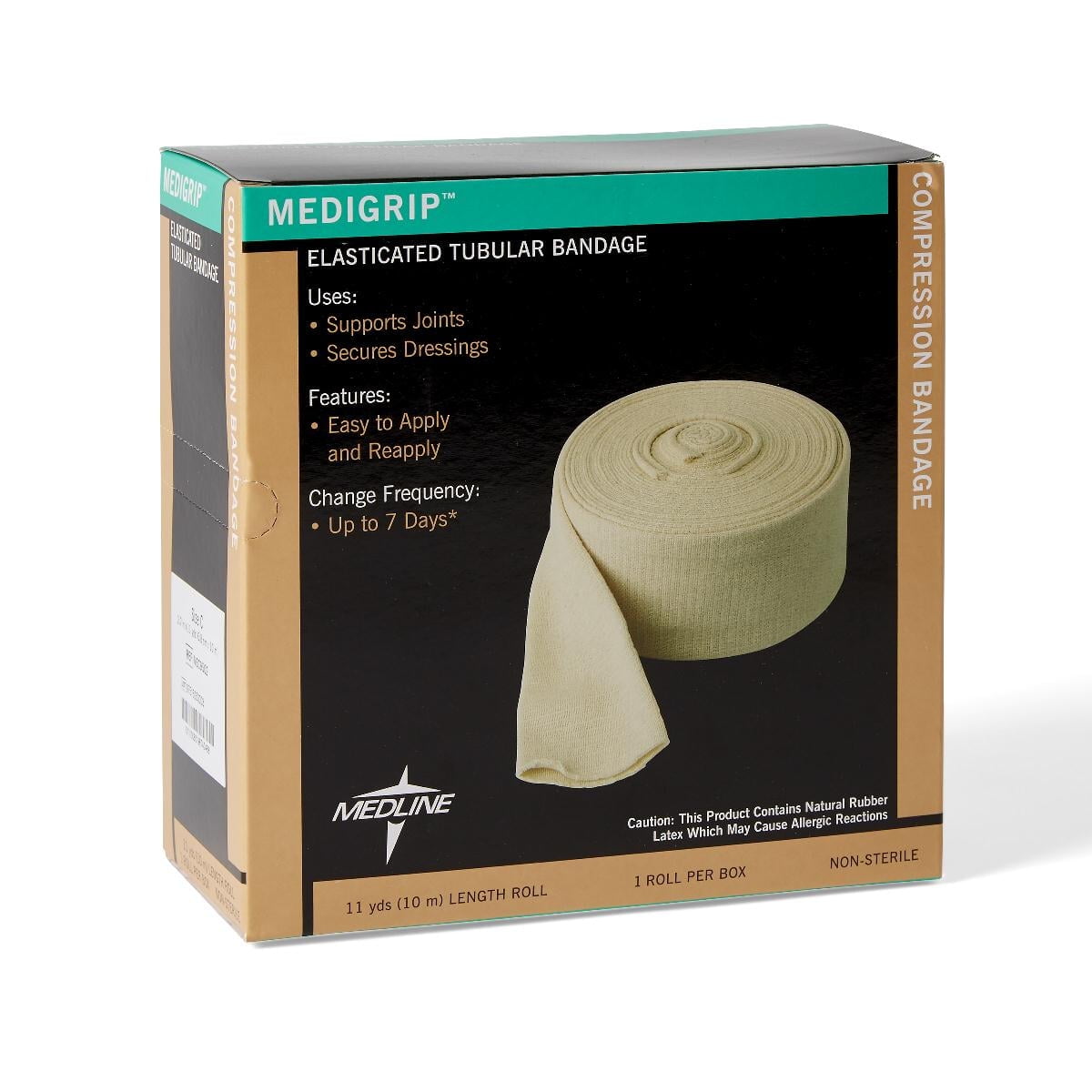 Medline Industries Medigrip Elasticated Tubular Support Bandage, Size G, 4.75" Width, 1 Count