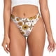 thumbnail image 1 of Fotbe Sunflowers And Butterflies Tanga Sin Costuras para Mujer con Estampado – Panties Invisibles, Transpirables y Cómodos para Uso Diario-X-Large, 1 of 6