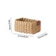 thumbnail image 3 of CaiYueKe Woven Storage Basket, Natural Fiber Organizer Basket, Decorative Wicker Bin for Home Bathroom Bedroom Kitchen, Storage Box for Cosmetics Toys, Handmade Rattan Basket, Rustic Organizer, 3 of 7
