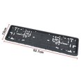 thumbnail image 3 of License plate frame European license plate frame license plate frame PP plastic switch type license plate frame, 3 of 5
