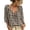 Black, variant on Women's Boho Polka Dot Blouse Lace Up V Neck 3/4 Sleeve Peasant Top with Ruffle Details Soft Comfy, Dressy Casual, Loose Fit Tunic, Ruffle Blouse, Floral Bohemian Shirts for Vacation Beach Date Night