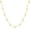 Yellow Gold, variant on 14k Gold Chain with 18k Gold Dangling Beads Necklace for Women, Tiny Ball Choker Necklace, Jewelry Gift for Her, 14-19 Inch