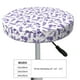thumbnail image 4 of Balery Lavender Flowers Fundas de asiento para taburete de bar redondo de tela de terciopelo ajustables que protegen de arañazos y manchas para sillas de 14 a 17 pulgadas.-13 inch, 4 of 7