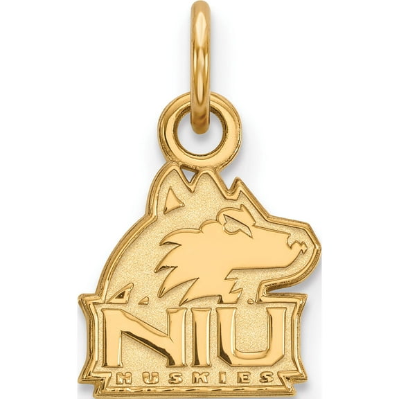 10K Yellow Gold 10Ky Logoart Northern Illinois University Xs Pendant (15 X 10) Made In United States 1y001niu