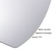 thumbnail image 4 of Espejo retrovisor derecho para pasajero, vidrio no calefaccionado, vidrio blanco, compatible con Hyundai Tucson 16-21, 4 of 6