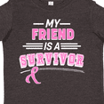 thumbnail image 4 of Inktastic My Friend is a Survivor Breast Cancer Awareness Boys or Girls Toddler T-Shirt, 4 of 5