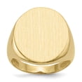 thumbnail image 1 of Bague Signet Homme en Or Jaune 14K, 1 of 5
