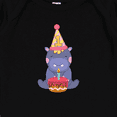 thumbnail image 3 of Inktastic Hippo 1st Birthday Baby Romper Coveralls, 3 of 4