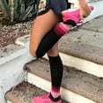 thumbnail image 7 of Calf Compression Sleeves for Men & Women - Shin Splint and Calf Support Brace - Compression Calf Guards - Leg Sleeves for Torn Muscle Cramps (L/XL), 7 of 7