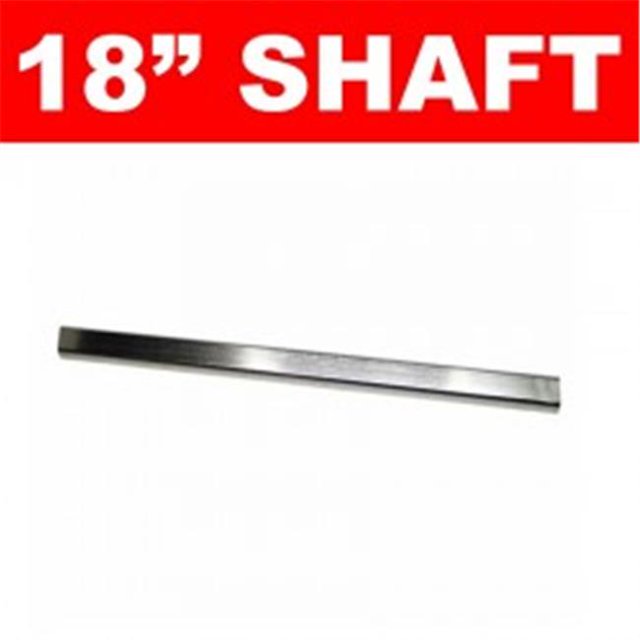 Helix 268681 18 in. Helix Steering Rod Shaft 0.75 DD Zinc Coated