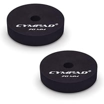 Moderator Cymbal Tuner Pads – 70mm Double Set – Reduces Overtones & Sustain – Foam Cymbal Washers for Studio, Practice & Live Sound Control$$Music