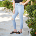 thumbnail image 2 of The Linda Leather Slide Sandal, 2 of 11