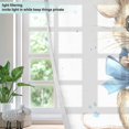 thumbnail image 4 of Yayeee Window Curtains Set of 2 for Living Room Light Filtering 63"x52", Mouse Eats Cookies, 4 of 7