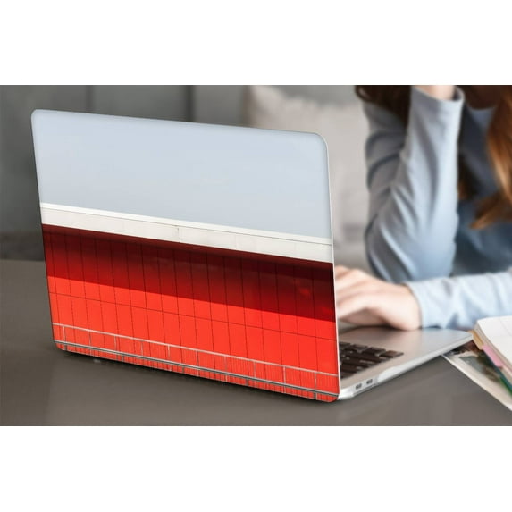 KSK KAISHEK Hard Shell Case Only Compatible 2010 - 2017 Release Old MacBook Air 13 inchs with Not Retina Display No USB-C Model: A1369/A1466 Red series 0757