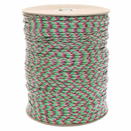 

Paracord Planet 550 LB Type III 7 Strand 4mm Tactical Cord with Choices of 10 20 25 50 100 250 & 1000 Foot Spools