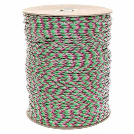 

Paracord Planet 550 LB Type III 7 Strand 4mm Tactical Cord with Choices of 10 20 25 50 100 250 & 1000 Foot Spools