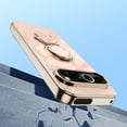 thumbnail image 2 of ELEHOLD Case for Google Pixel 9 Pro XL,Luxury Plating TPU Lightweight Case with Ring Magnetic Stand,Lightpink, 2 of 6