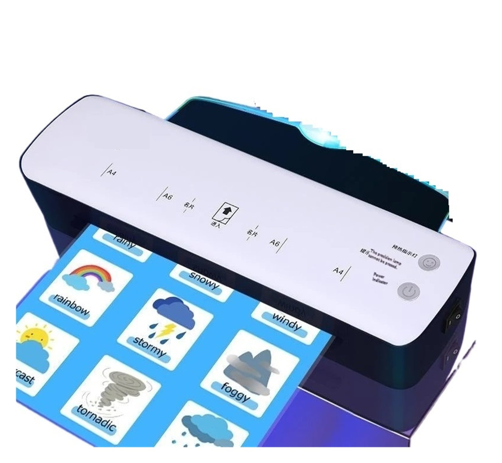 A4 Machine Photo Laminating Machine Home Small Office Photo Plastic Sealing Information Certificate Document Laminating Machine