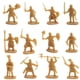 thumbnail image 1 of 200pcs Toy Soldiers Action Figures: Mini Medieval Soldier Figures Plastic Army Playset - Tiny People Figurines For Historical Collectors Educational S, 1 of 3