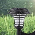 thumbnail image 4 of Trampa de Insectos Solar Ecomeon Zapper UV Electrónico Luz LED Exterior Jardín 12.5 x 23 cm, 4 of 6