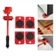 thumbnail image 1 of Muebles Pesados Herramienta Para Mover, Plástico Hierro Muebles Elevador Diapositivas Tablero Móvil, Con Rodillo de Repuesto Para Cajón Cama Sofá Gabinete Rojo) Khall Tendencias, 1 of 6