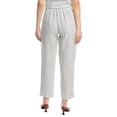 thumbnail image 2 of Nation LTD womens  Grayson Linen Pant, l, Brown, 2 of 3